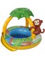 Vesileikkipaikka lapsille Maverick, Mini Jungle Monkey, 102x102x80cm hinta ja tiedot | Uima-altaat | hobbyhall.fi