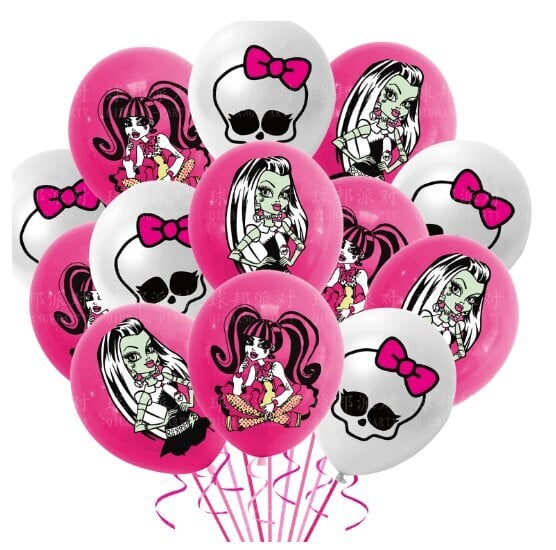 Ilmapallot Monster High 18 kpl. hinta ja tiedot | Ilmapallot | hobbyhall.fi