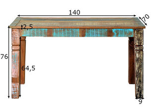 Ruokapöytä Riverboat 140x70 cm hinta ja tiedot | SIT Möbel Huonekalut ja sisustus | hobbyhall.fi