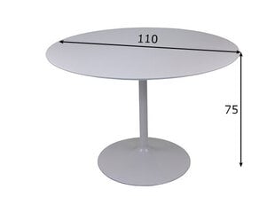 Ruokapöytä Ø 110 cm hinta ja tiedot | Ruokapöydät | hobbyhall.fi
