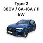 Voltique Type 2 laturi/latauskaapeli sähköajoneuvoihin 380V / 11kW / 16A hinta ja tiedot | Sähköautojen lataustarvikkeet | hobbyhall.fi