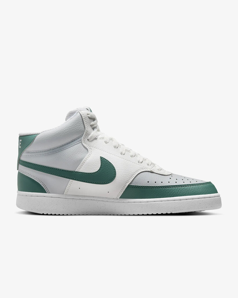 Nike Vapaa-ajan Kengät Miehille Court Vision Mid Nn Grey Green White DN3577 102 DN3577 102/11.5 hinta ja tiedot | Miesten urheilu- ja vapaa-ajan kengät | hobbyhall.fi