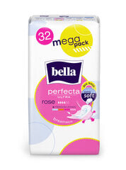 Bella Perfecta terveyssiteet Ultra Rose 32 kpl, 6 pkt hinta ja tiedot | Tamponit ja terveyssiteet | hobbyhall.fi