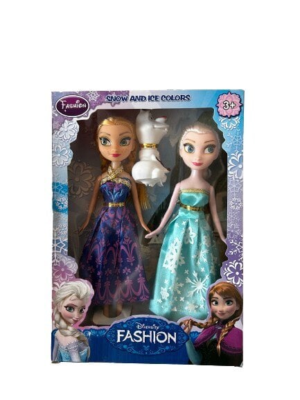 Nuket Disney Frozen Elsa ja Anna, 23 cm hinta ja tiedot | Tyttöjen lelut | hobbyhall.fi