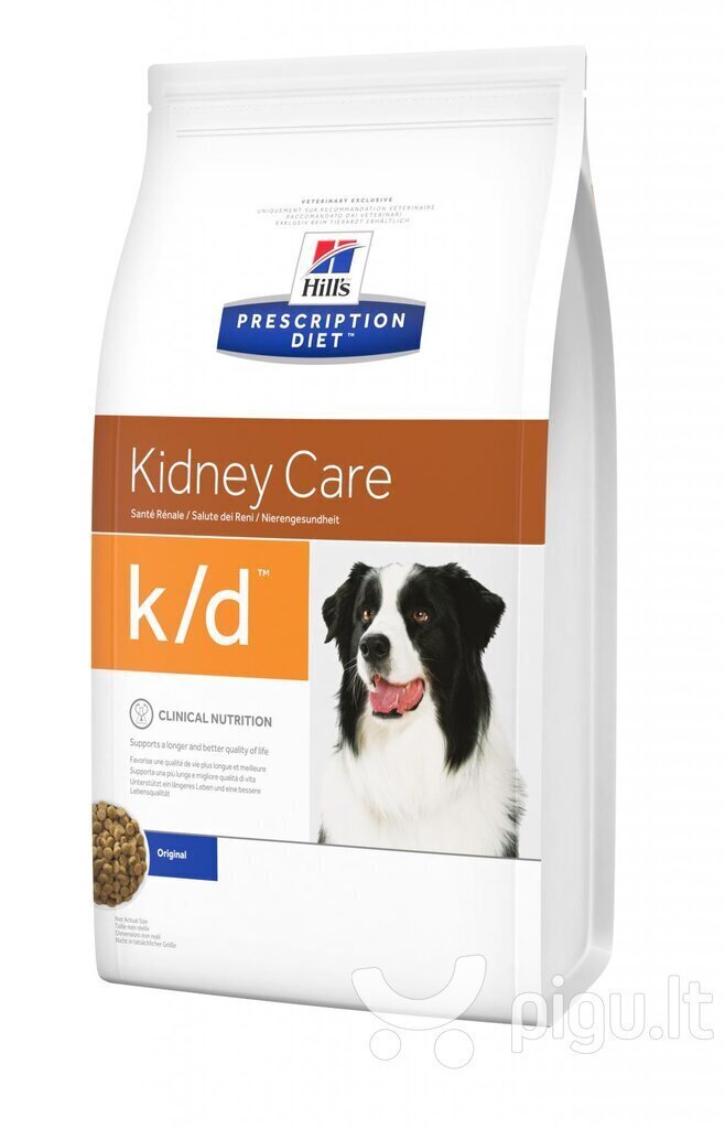 Hill's Prescription Diet k/d Canine Original koiranruoka, 4kg hinta ja tiedot | Koiran kuivaruoka | hobbyhall.fi