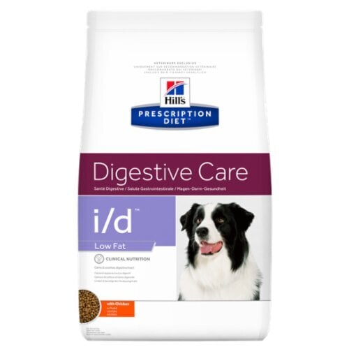 Hill's Prescription Diet i/d Canine Low Fat koiranruoka, 12 kg hinta ja tiedot | Koiran kuivaruoka | hobbyhall.fi