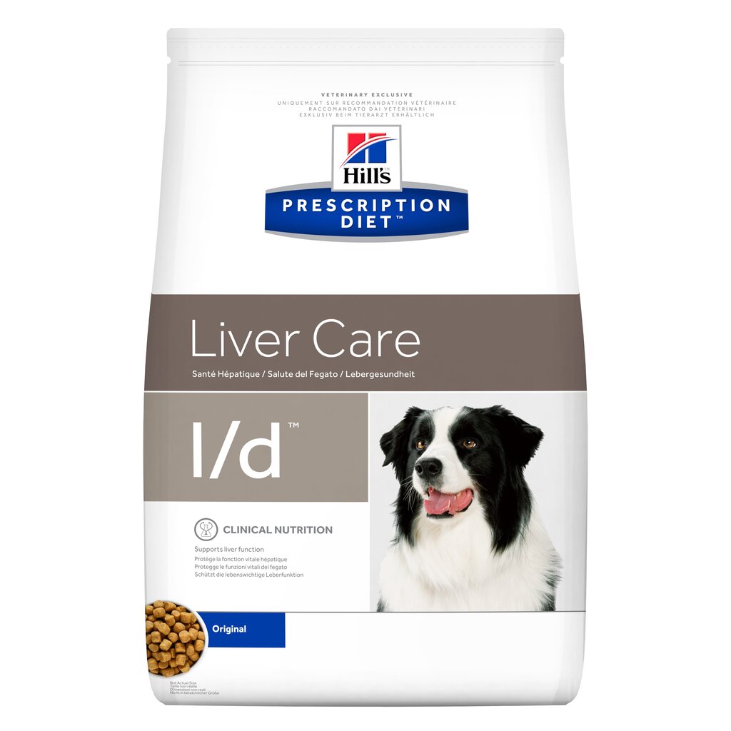 Hill's Prescription Diet Canine l/d koiranruoka, 10 kg hinta ja tiedot | Koiran kuivaruoka | hobbyhall.fi