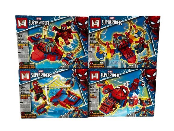 Rakennussarja SuperSpider (Spiderman) 4in1 hinta ja tiedot | LEGOT ja rakennuslelut | hobbyhall.fi