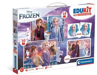 Pelisetti Clementoni Edukit 4in1 Frozen 2, 18292 hinta ja tiedot | Kehittävät lelut | hobbyhall.fi