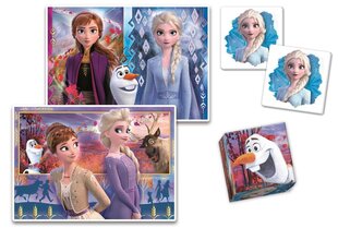 Pelisetti Clementoni Edukit 4in1 Frozen 2, 18292 hinta ja tiedot | Kehittävät lelut | hobbyhall.fi