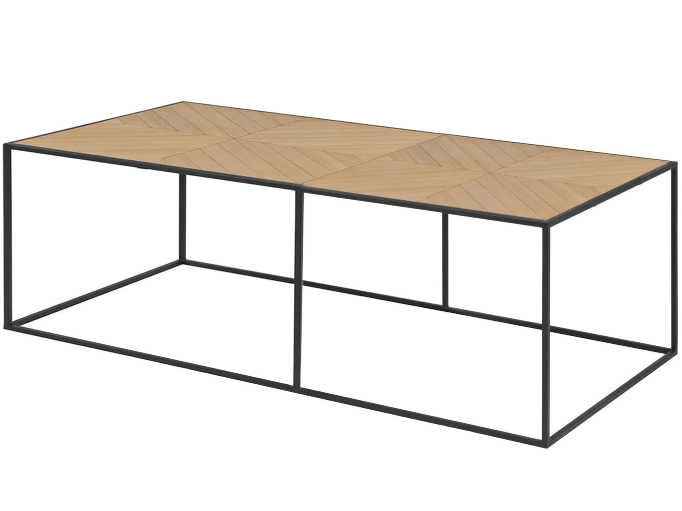 Sohvapöytä Loft24, ruskea hinta ja tiedot | Sohvapöydät | hobbyhall.fi