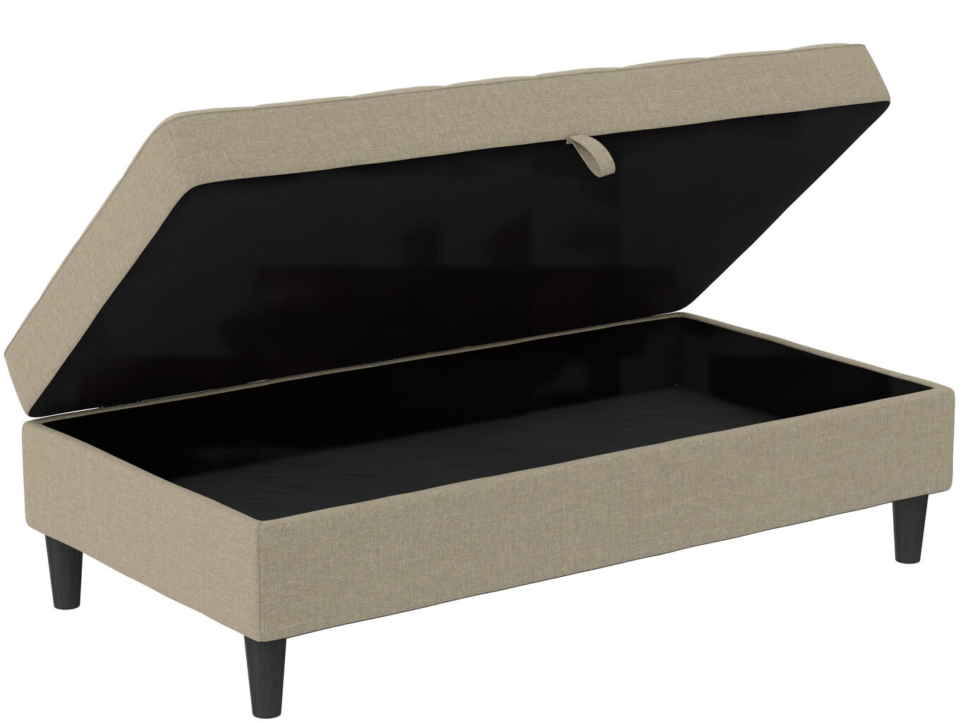 Rahi Loft24 Ottoman, hiekanvärinen hinta ja tiedot | Säkkituolit, rahit ja penkit | hobbyhall.fi