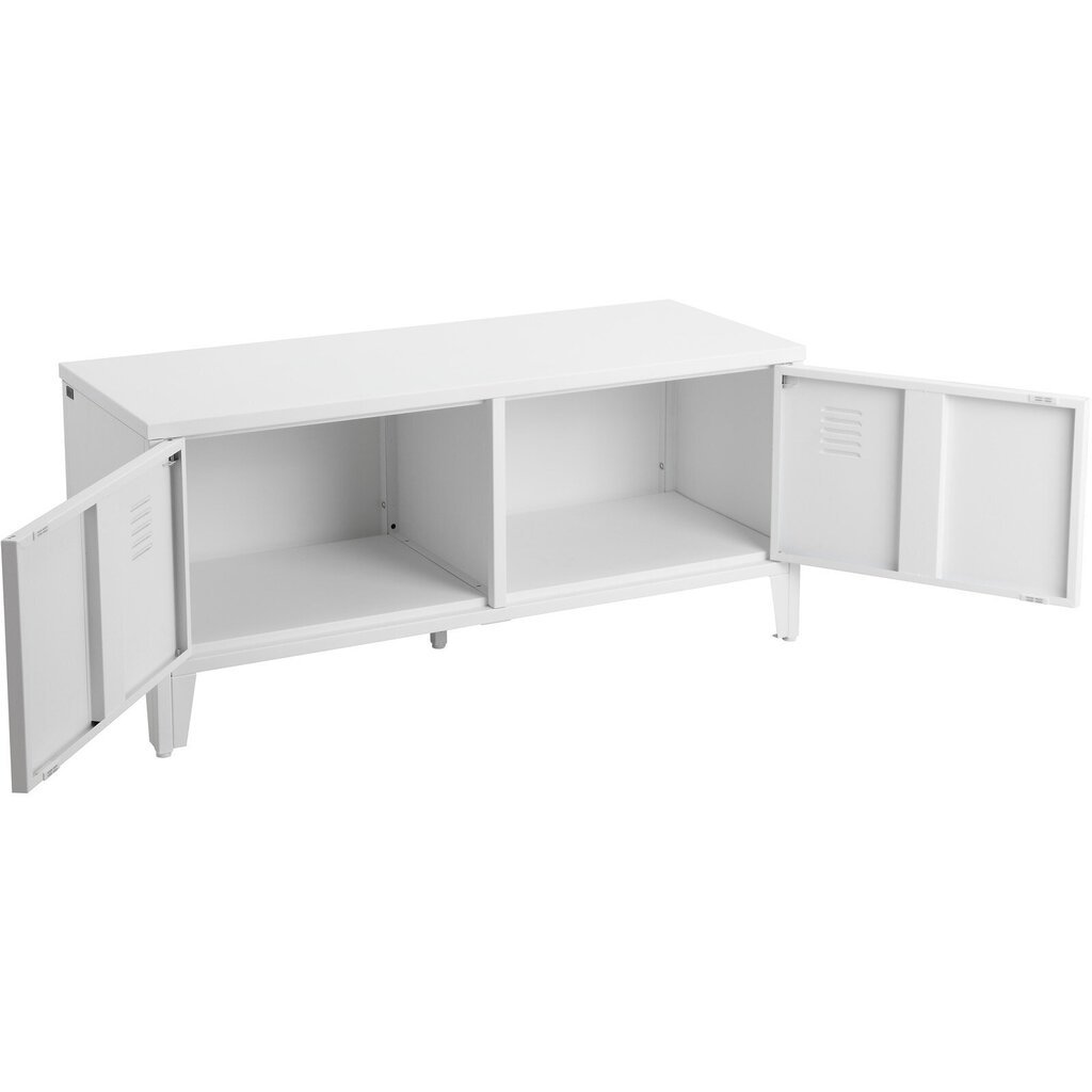 Kenkäkaappi Notio Living Bench, valkoinen hinta ja tiedot | Kenkäkaapit ja -hyllyt | hobbyhall.fi