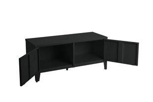 Kenkäkaappi Notio Living Bench, musta hinta ja tiedot | Kenkäkaapit ja -hyllyt | hobbyhall.fi