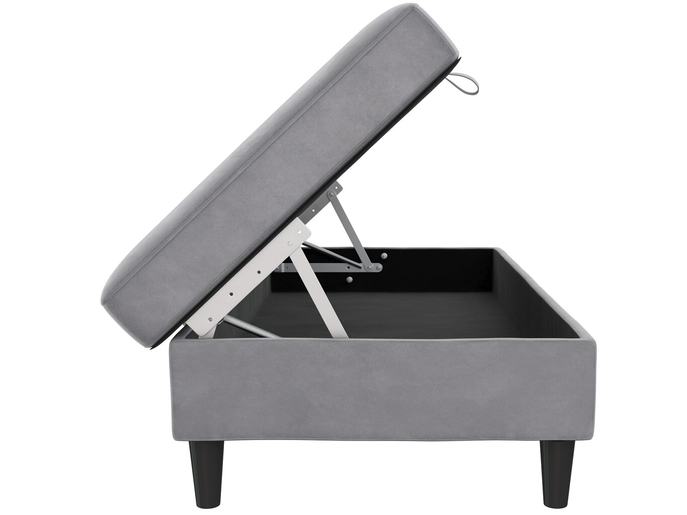 Rahi Loft24 Ottoman, harmaa hinta ja tiedot | Säkkituolit, rahit ja penkit | hobbyhall.fi