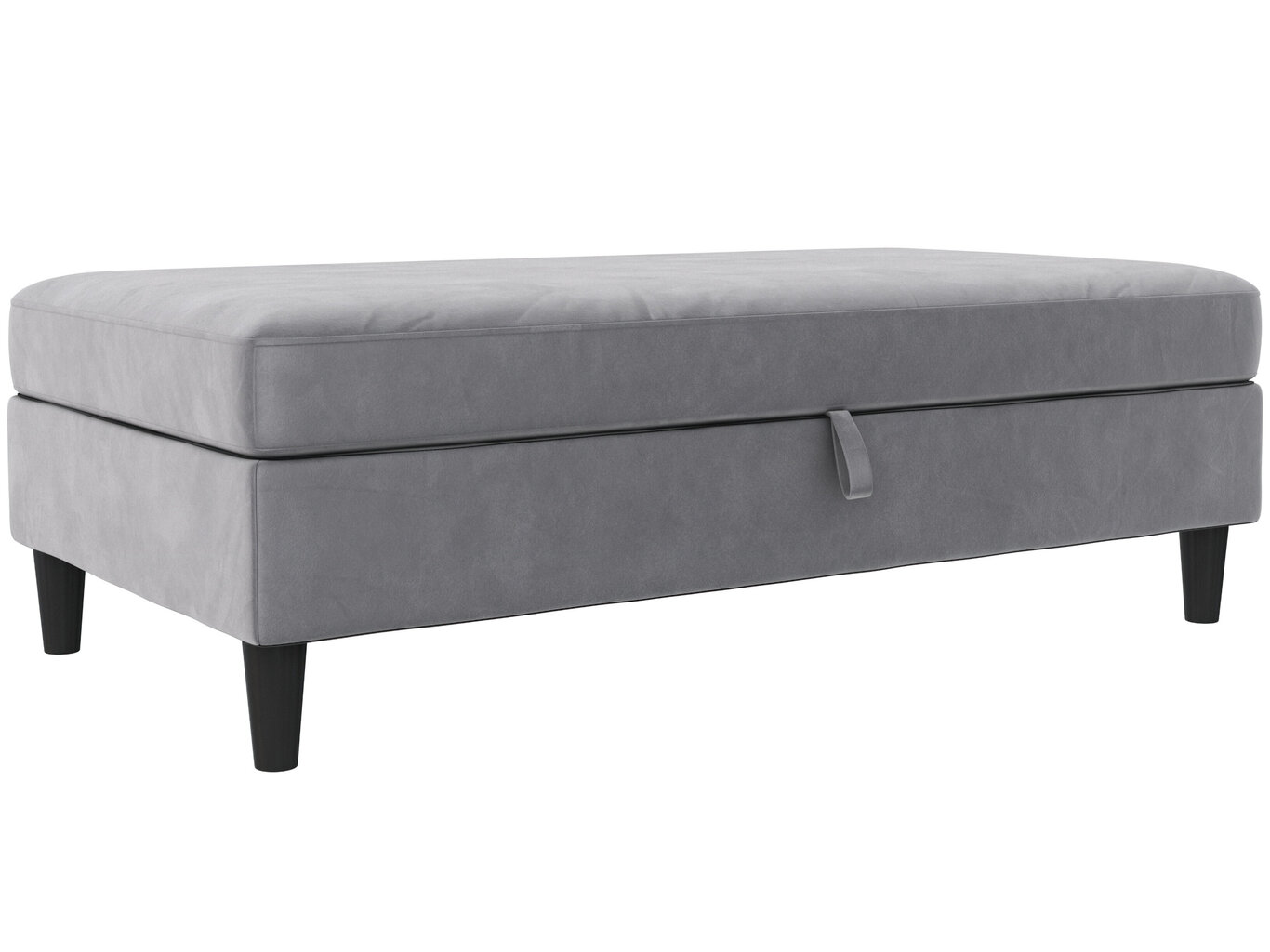 Rahi Loft24 Ottoman, harmaa hinta ja tiedot | Säkkituolit, rahit ja penkit | hobbyhall.fi