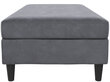 Rahi Loft24 Ottoman, harmaa hinta ja tiedot | Säkkituolit, rahit ja penkit | hobbyhall.fi