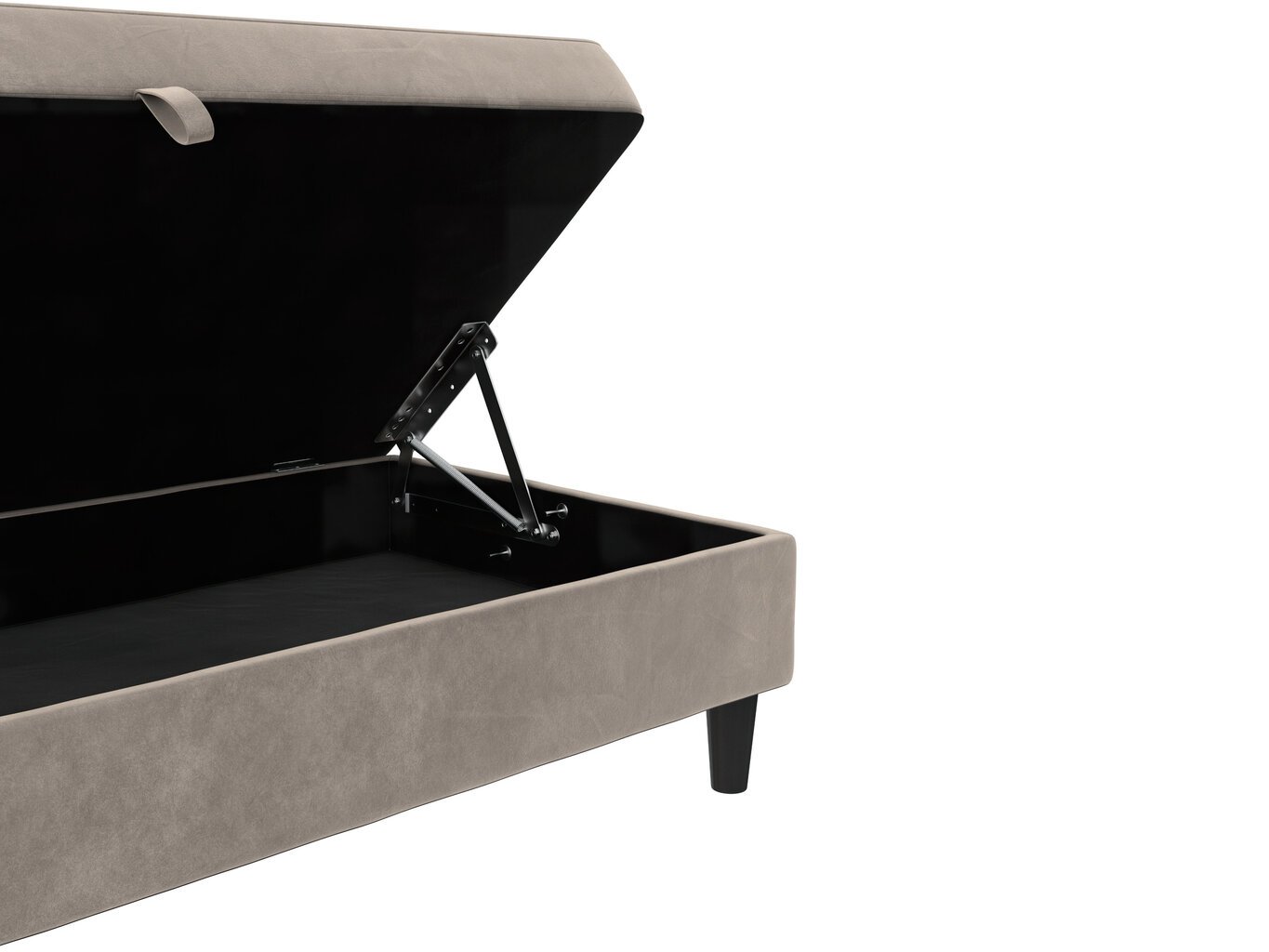 Rahi Loft24 Ottoman, hiekanvärinen hinta ja tiedot | Säkkituolit, rahit ja penkit | hobbyhall.fi