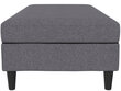 Rahi Loft24 Ottoman, harmaa hinta ja tiedot | Säkkituolit, rahit ja penkit | hobbyhall.fi