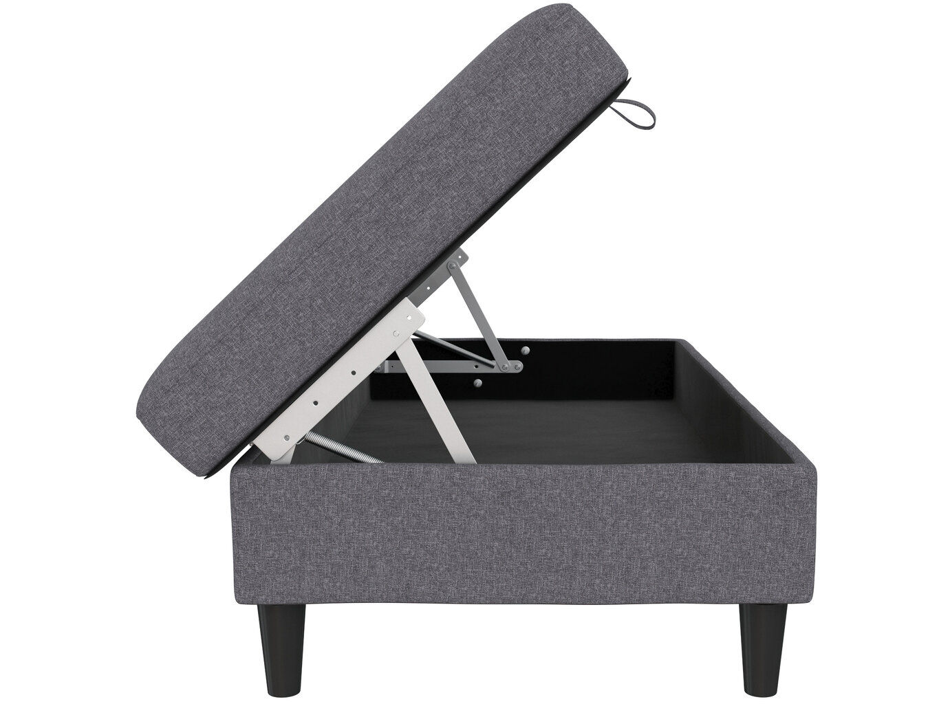 Rahi Loft24 Ottoman, harmaa hinta ja tiedot | Säkkituolit, rahit ja penkit | hobbyhall.fi