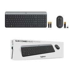 Logitech MK470 hinta ja tiedot | Näppäimistöt | hobbyhall.fi