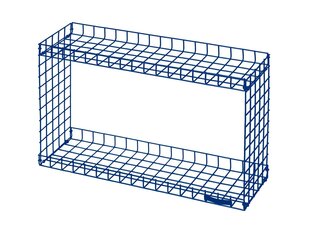 Hylly Loft24 Rack, sininen hinta ja tiedot | Hyllyt | hobbyhall.fi