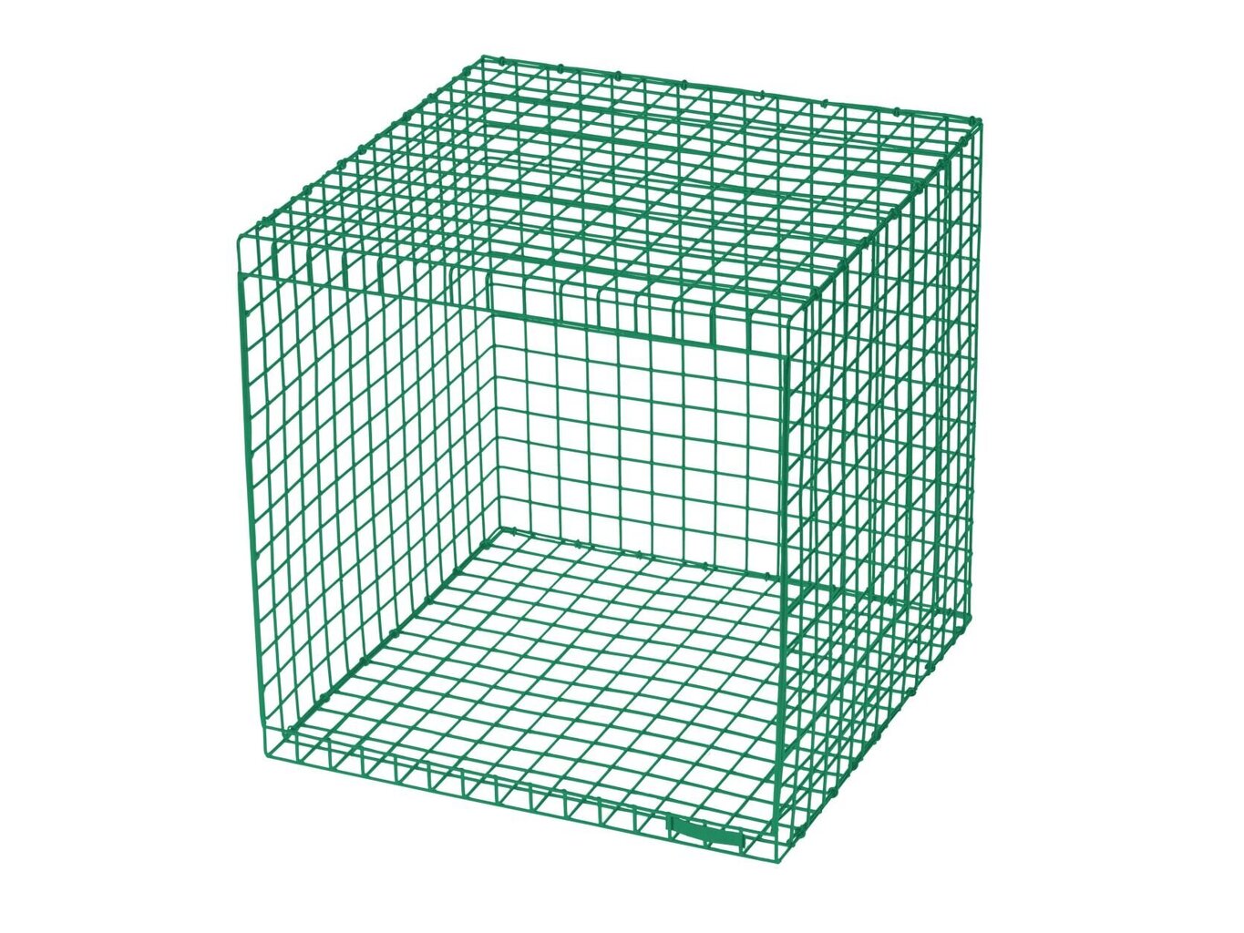 Sohvapöytä Loft24 Wire Cubic, vihreä hinta ja tiedot | Sohvapöydät | hobbyhall.fi