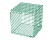 Sohvapöytä Loft24 Wire Cubic, vihreä hinta ja tiedot | Sohvapöydät | hobbyhall.fi