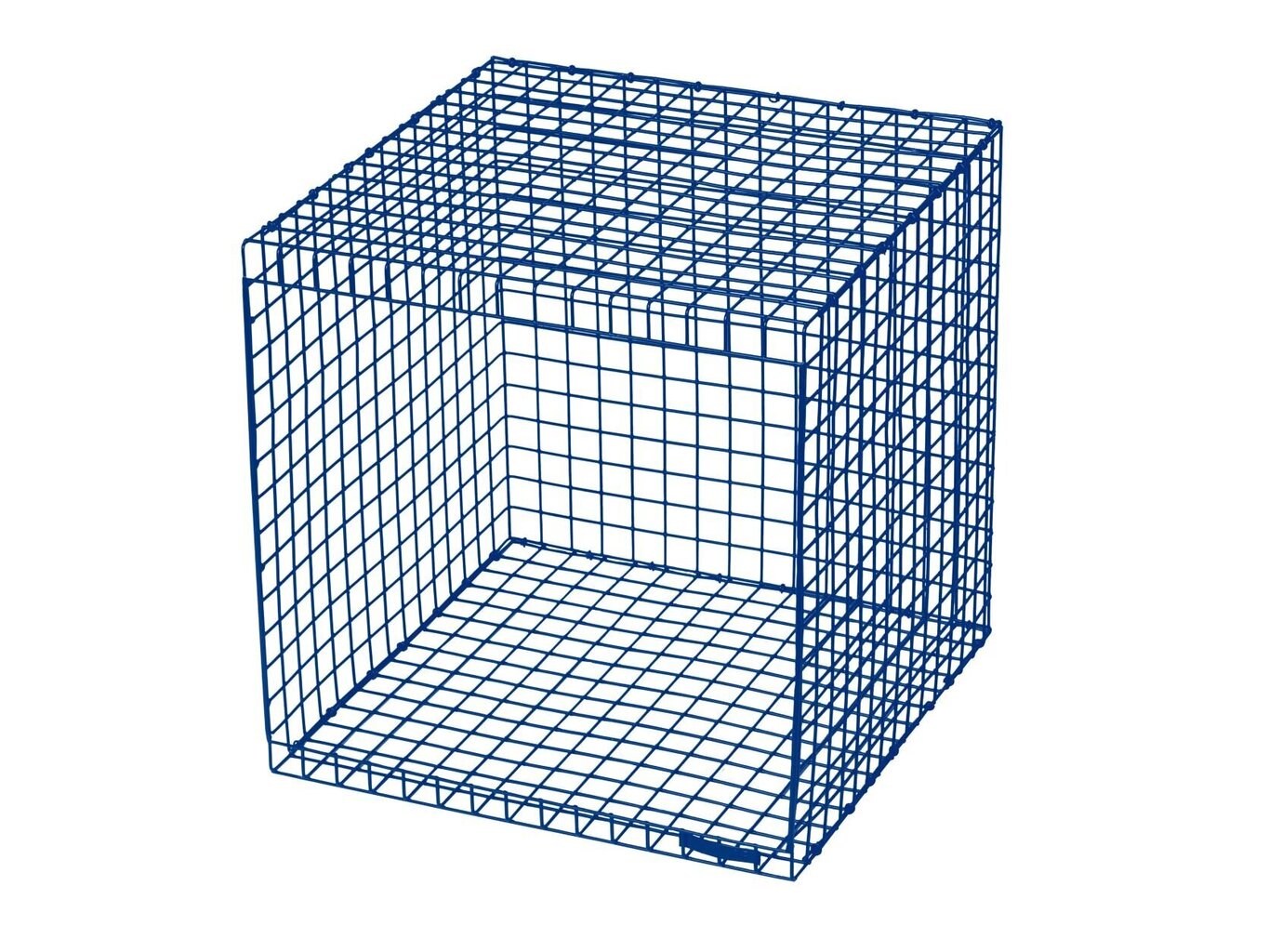 Sohvapöytä Loft24 Wire Cubic, sininen hinta ja tiedot | Sohvapöydät | hobbyhall.fi