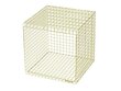 Sohvapöytä Loft24 Wire Cubic, keltainen hinta ja tiedot | Sohvapöydät | hobbyhall.fi