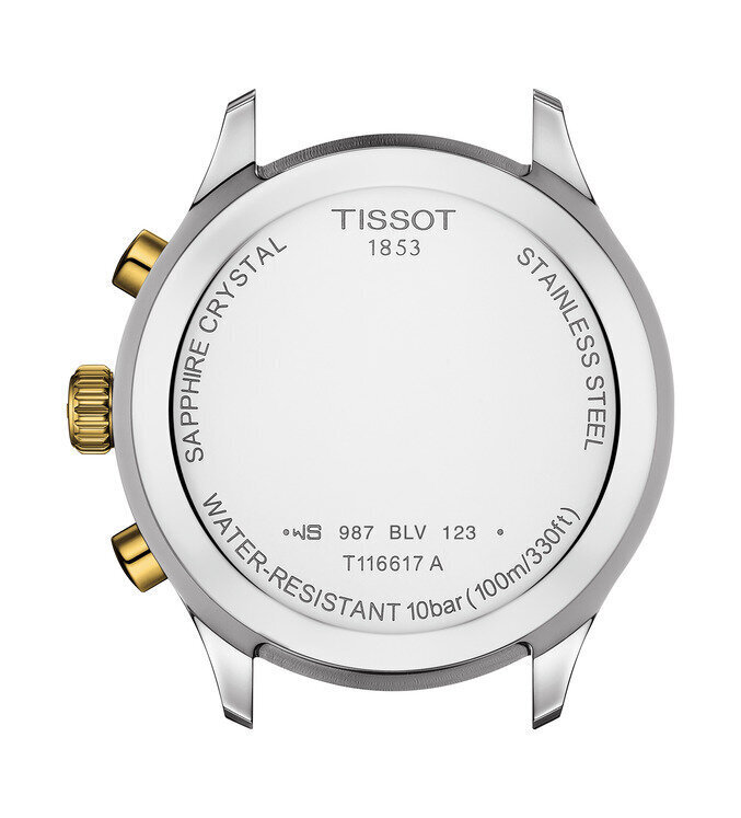 Tissot miesten rannekello T116.617.22.091.00 hinta ja tiedot | Miesten kellot | hobbyhall.fi