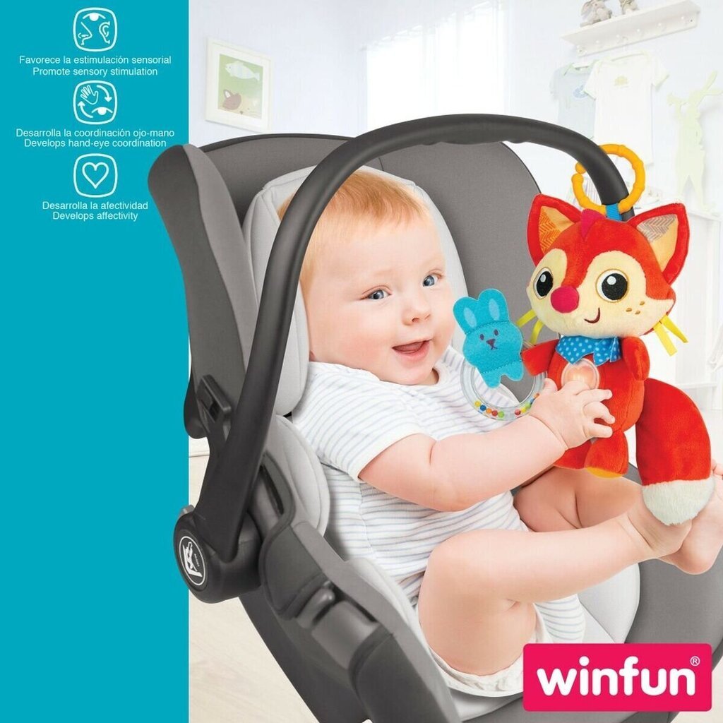 Pehmo helistin Winfun Fox, 6 kpl. hinta ja tiedot | Vauvan lelut | hobbyhall.fi