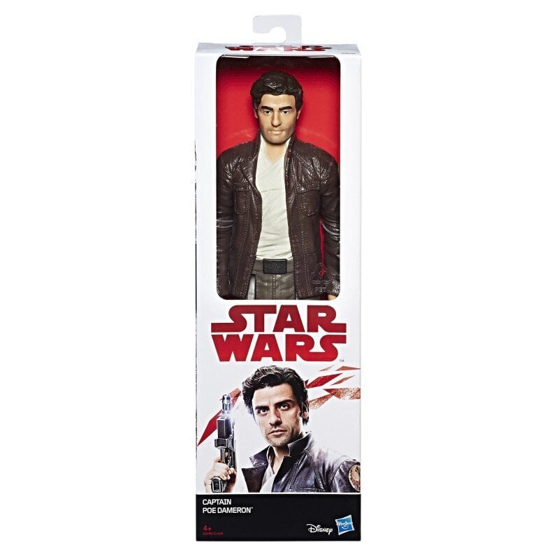 Hasbro Star Wars E8 Poe Dameron 30 cm hinta ja tiedot | Poikien lelut | hobbyhall.fi