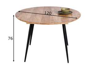 Ruokapöytä SIT Möbel Tom Tailor, ruskea hinta ja tiedot | SIT Möbel Huonekalut ja sisustus | hobbyhall.fi