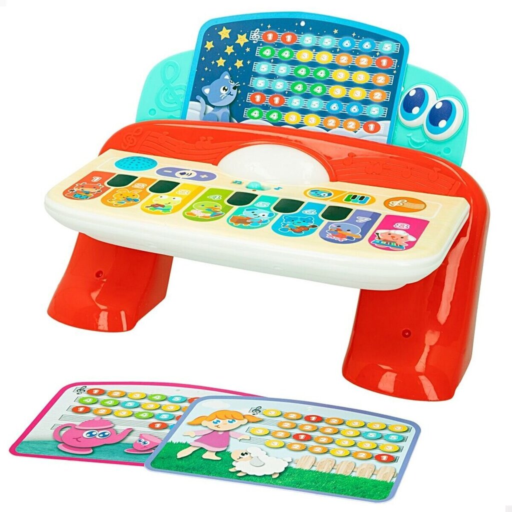 Lasten interaktiivinen piano Winfun, 2 kpl. hinta ja tiedot | Kehittävät lelut | hobbyhall.fi