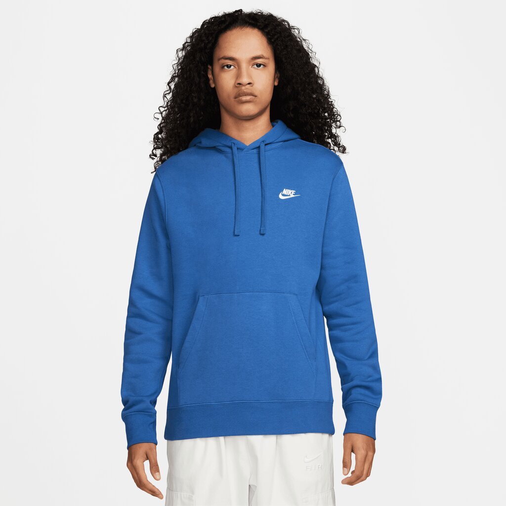 Nike miesten huppari NSW CLUB HOODIE, sininen hinta ja tiedot | Miesten puserot ja hupparit | hobbyhall.fi