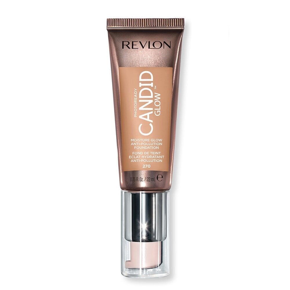 Revlon Photoready Candid Glow Moisture Glow Foundation Foundation Foundation Foundation Foundation, 270 Medium Beige, 22 ml hinta ja tiedot | Meikkivoiteet ja puuterit | hobbyhall.fi