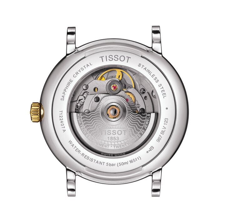 Tissot miesten rannekello T122.407.22.031.00 hinta ja tiedot | Miesten kellot | hobbyhall.fi