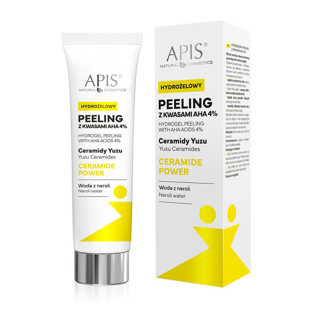 apis ceramide power hydrogeelikuorinta aha-hapoilla 4% 100 ml 100 ml hinta ja tiedot | Kasvoöljyt ja seerumit | hobbyhall.fi