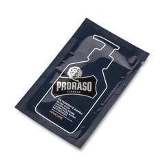 PRORASO Partavaahto Azur Lime, 4ml pussi hinta ja tiedot | Parranajo ja karvanpoisto | hobbyhall.fi