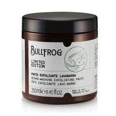 BULLFROG Partavaahdon Puhdistava Kuorintavoide, Partavaahdon ja kasvojen pesuun tarkoitettu kuorintavoide, 250 ml hinta ja tiedot | Parranajo ja karvanpoisto | hobbyhall.fi