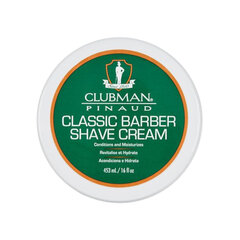 Clubman Pinaud partavaahto Classic Barber Shave Cream, 453ml hinta ja tiedot | Parranajo ja karvanpoisto | hobbyhall.fi