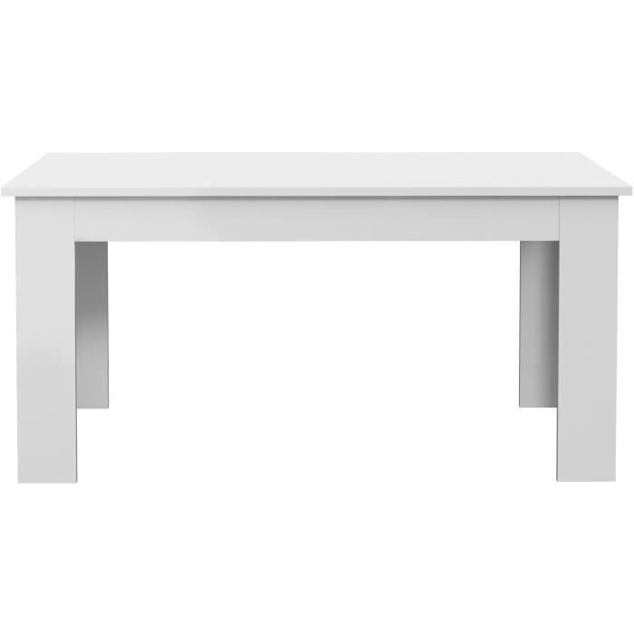 Ruokapöytä Pilvi 160x90 cm, valkoinen hinta ja tiedot | Ruokapöydät | hobbyhall.fi