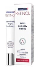 Novaclearin Retinol-silmänympärysvoide, 15 ml - Retinol Silmänympärysvoide uraauurtavalla Yöksi Tarkoitetulla Kaavalla hinta ja tiedot | Silmänympärysvoiteet ja seerumit | hobbyhall.fi