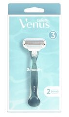 Gillette, Venus Smooth, 3 kpl höylät hinta ja tiedot | Parranajo ja karvanpoisto | hobbyhall.fi