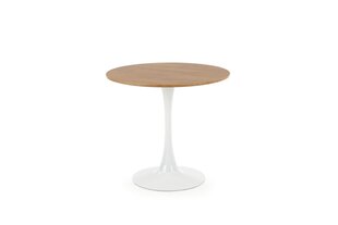 Halmar Sting pöytä, ruskea/valkoinen. hinta ja tiedot | Ruokapöydät | hobbyhall.fi