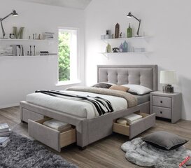 Sänky Evora 160 x 200 cm, beige hinta ja tiedot | Sängyt | hobbyhall.fi