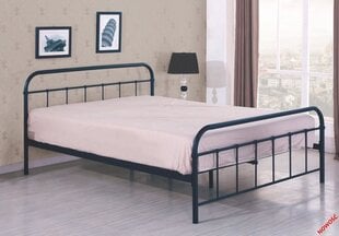 Sänky Linda 120 cm, musta hinta ja tiedot | Sängyt | hobbyhall.fi