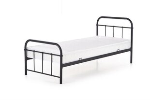 Sänky Linda 90 cm, musta hinta ja tiedot | Sängyt | hobbyhall.fi