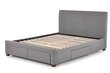 Modena -sänky, 160 x 200 cm, harmaa hinta ja tiedot | Sängyt | hobbyhall.fi